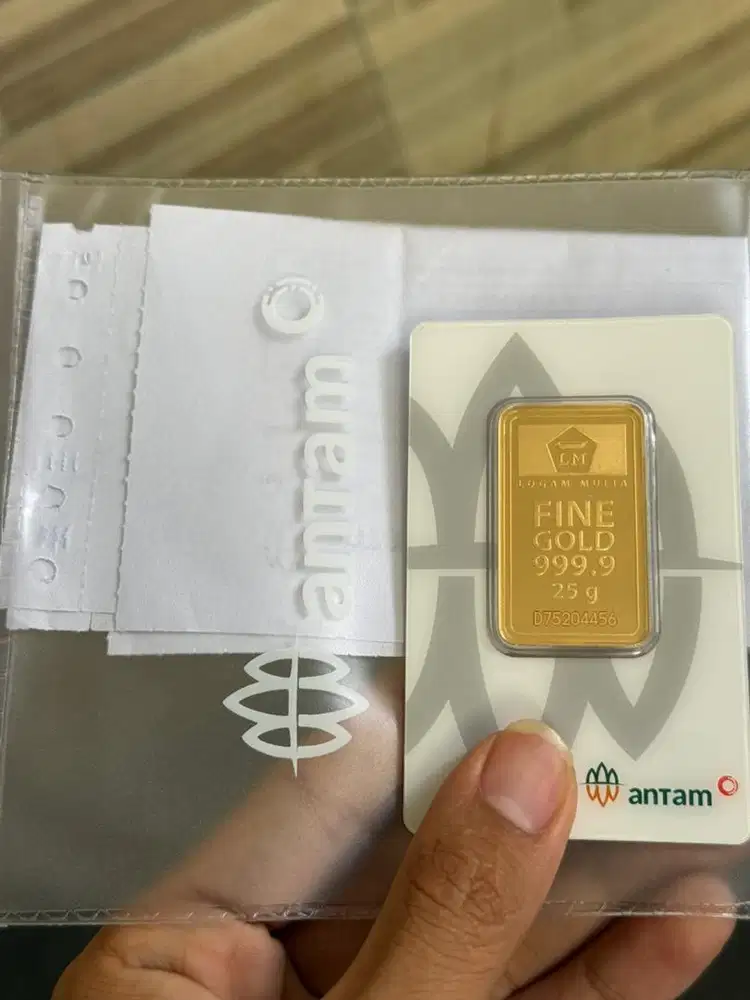 ANTAM 25 GRAM BARU KELUAR DARI BUTIK