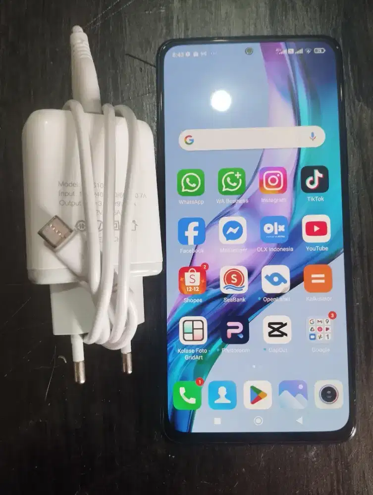 Redmi Note 10 Pro, Ram 8+3/128 (Hp Orian, Minus Bacdoor Aja Ky Dpoto)