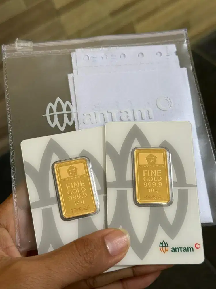 ANTAM 10 GRAM BARU BELI DARI BUTIK