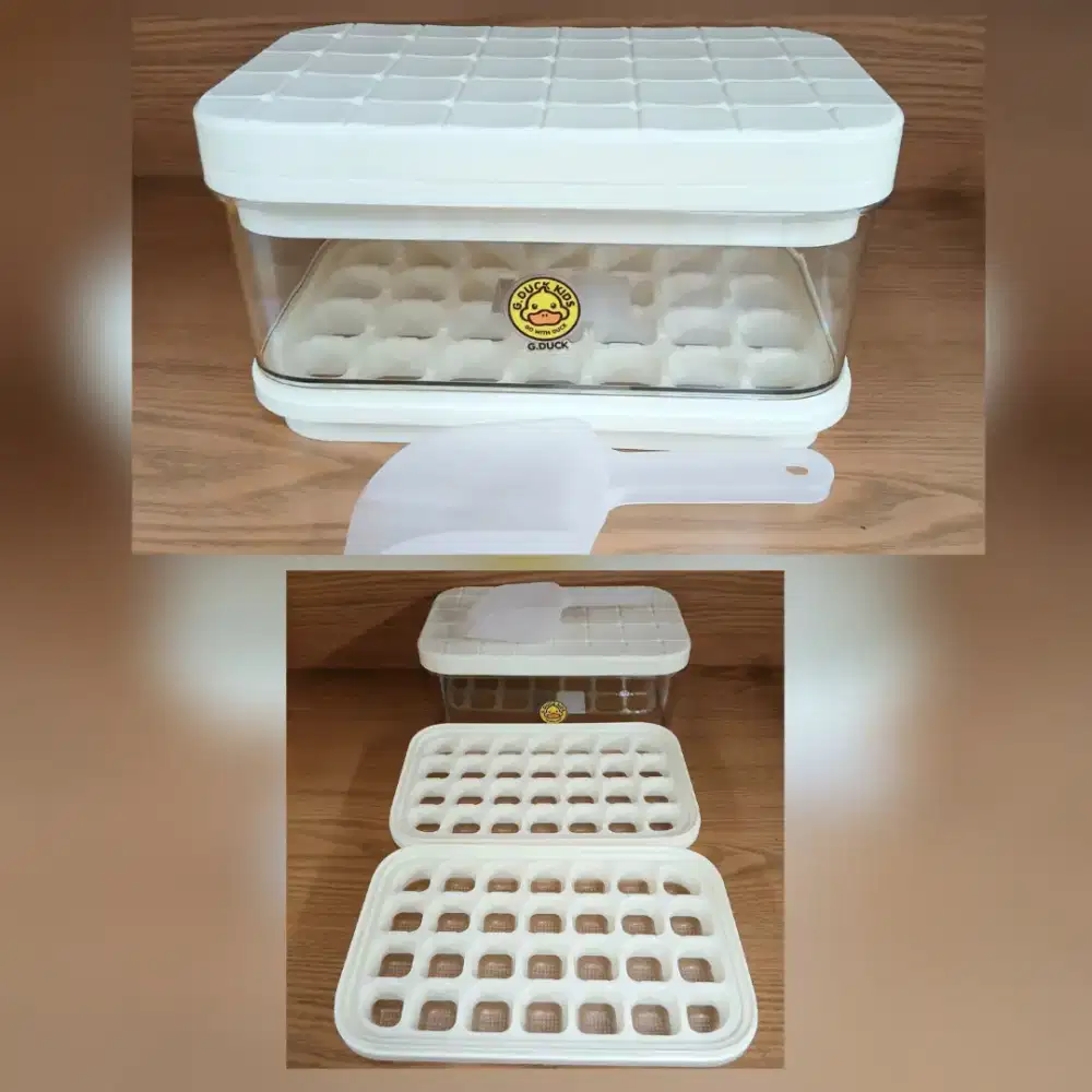 Kotak es batu ganda tekan G.Duck, baru