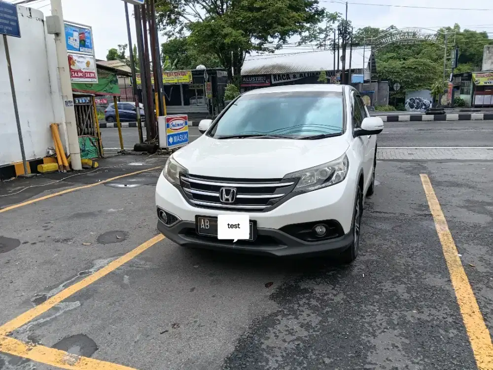 Honda CRV prestige 2.4 matic putih orchid