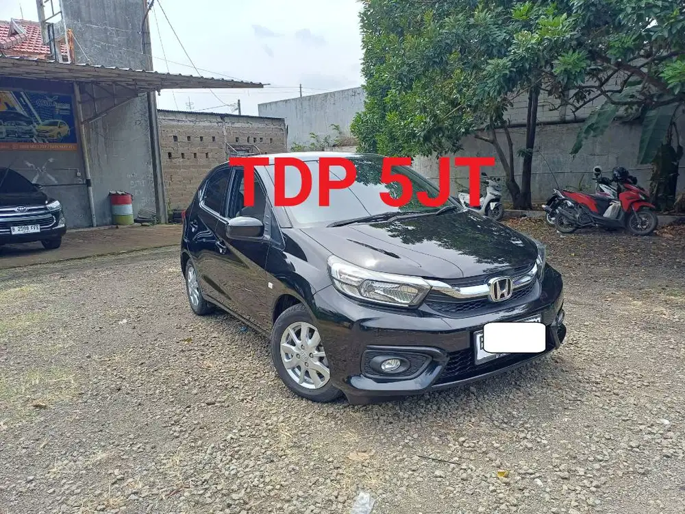 Km antik 33rb Dp 5JT NEW Honda Brio 1.2 E CVT MATIC AT 2020 pakai 2021
