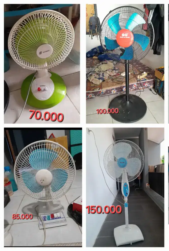Jual kipas angin dan membeli kipas angin mati/rusak
