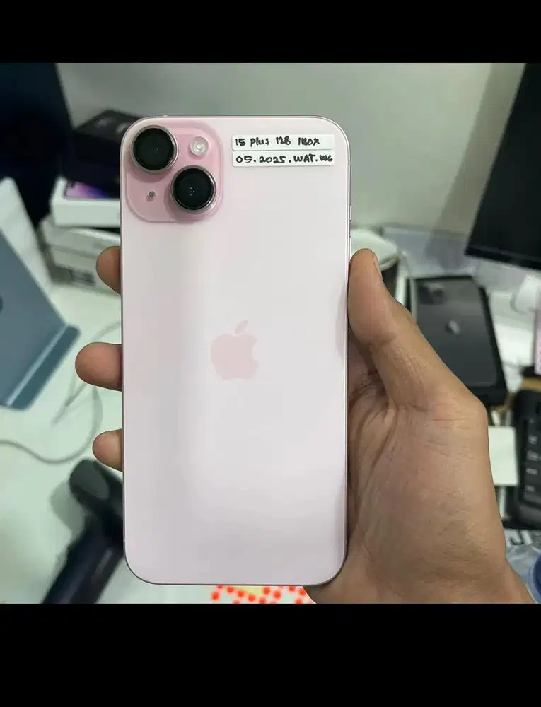 IPHONE 15 PLUS SECOND 128GB PINK