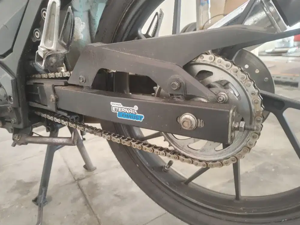 Gear Set plus rantai Satria fu karbu