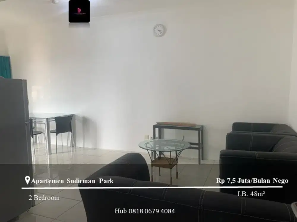 Disewakan Apartement Sudirman Park High Floor 2BR Furnished
