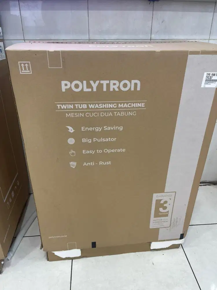 MESIN CUCI 2 TABUNG POLYTRON