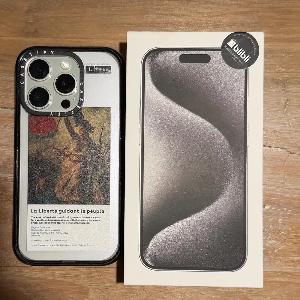 iPhone 15 Pro White Titanium 256 GB