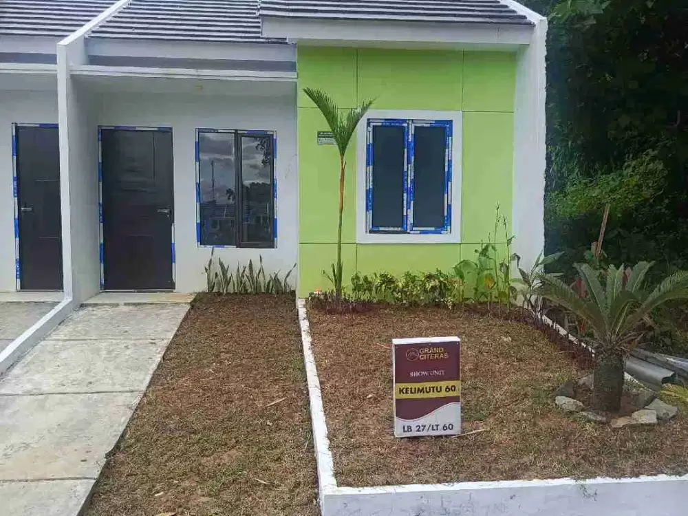 (Nitti) rumah tanpa dp,cicilan flat