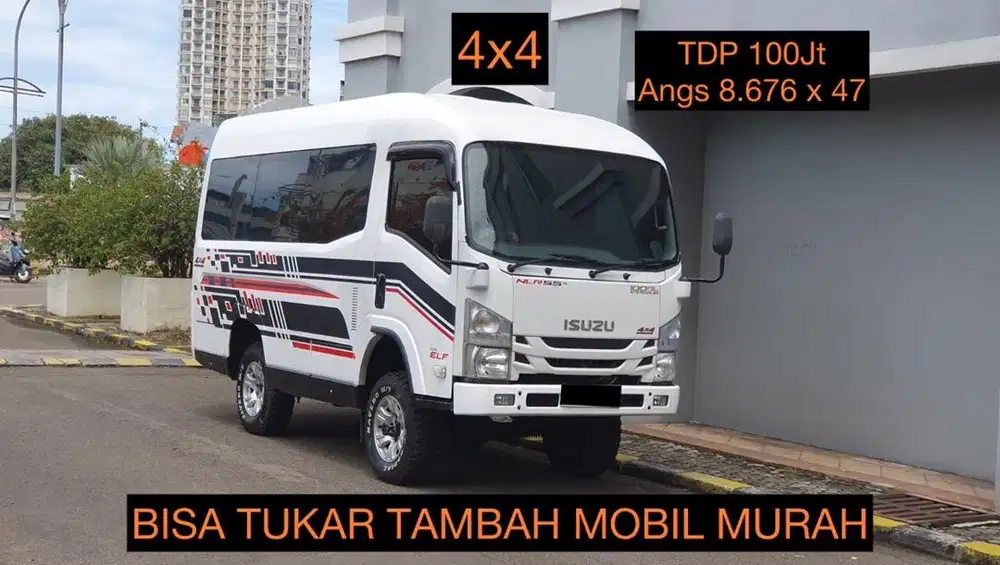 ISUZU ELF MINIBUS NLR 4x4 2019 (NIK 2018)