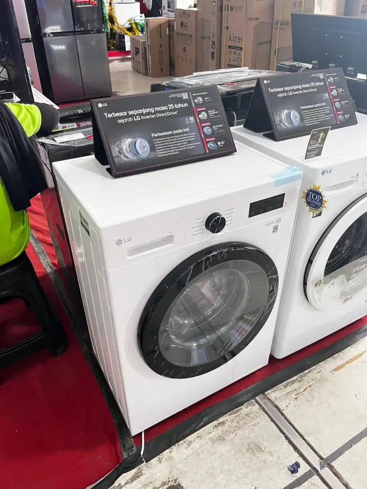 KREDIT MESIN CUCI LG front loading 7kg (khusus HCI)