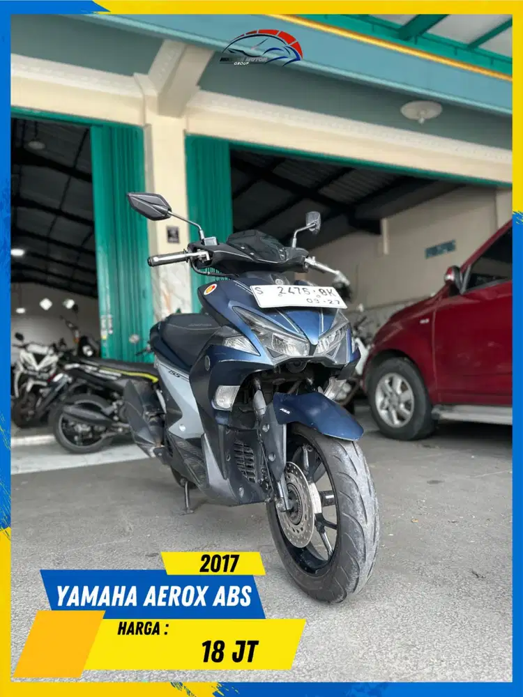 YAMAHA AEROX ABS 2017 PLAT S GERCEP MASZEHH HIKMAH MOTOR KEPUH MALANG