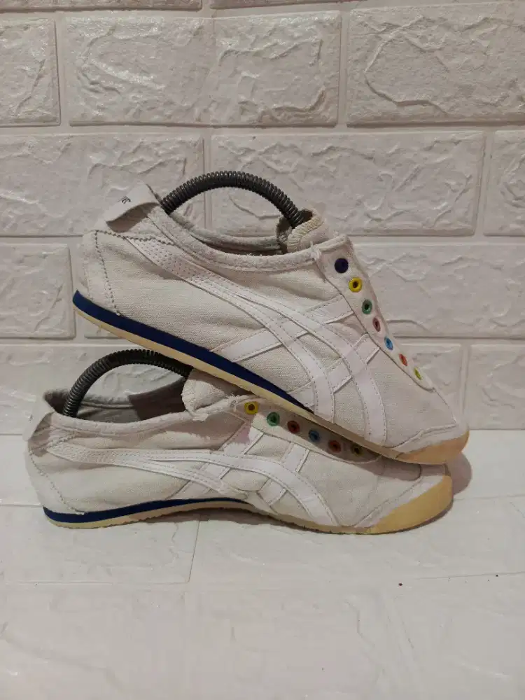 Onitsuka Tiger Mexico 66 slip on white blue