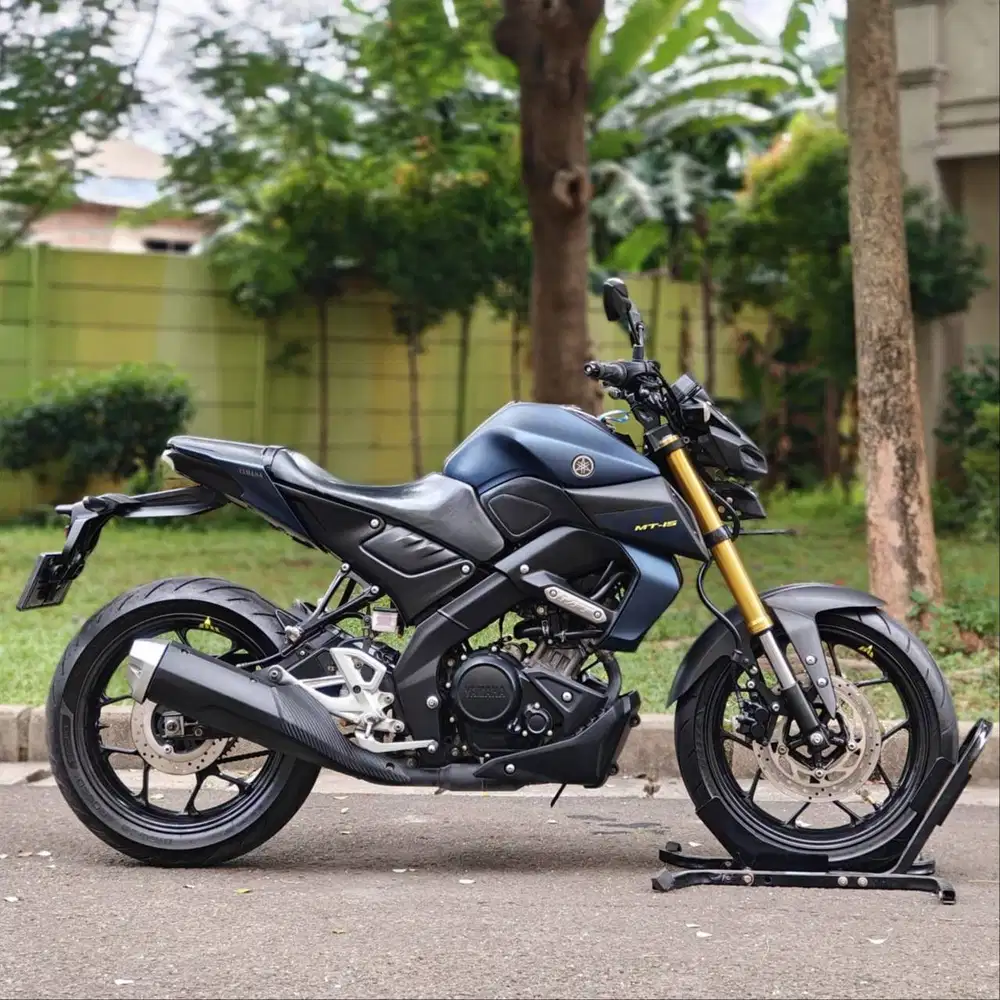 YAMAHA MT15 2019 BIRU PAJAK PANJANG RASA BARU