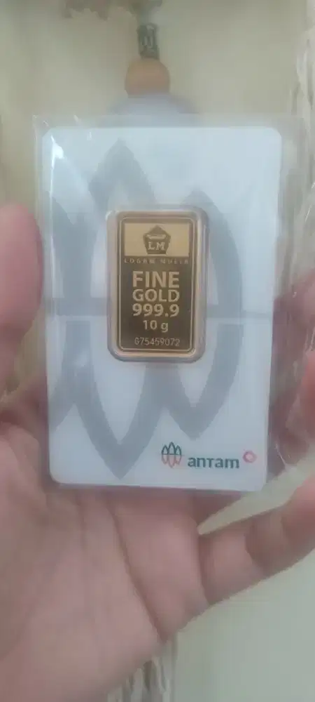 Antam 10 gram certieye