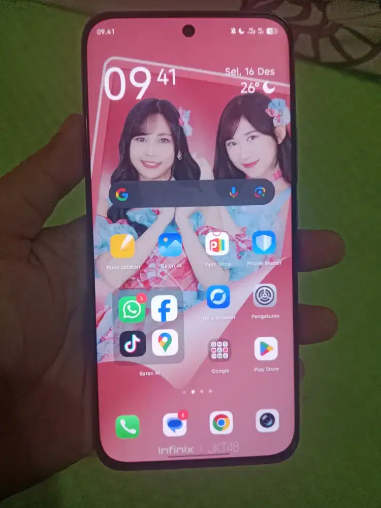 Infinix hot 60 Pro plus layar lengkung mulus nominus cakep