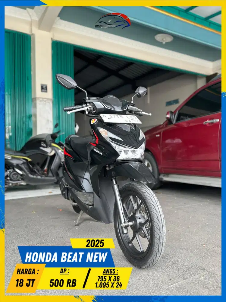 HONDA BEAT NEW 2025 BEKAS BERKUALITAS BOSSKU HIKMAH MOTOR KEPUH MALANG
