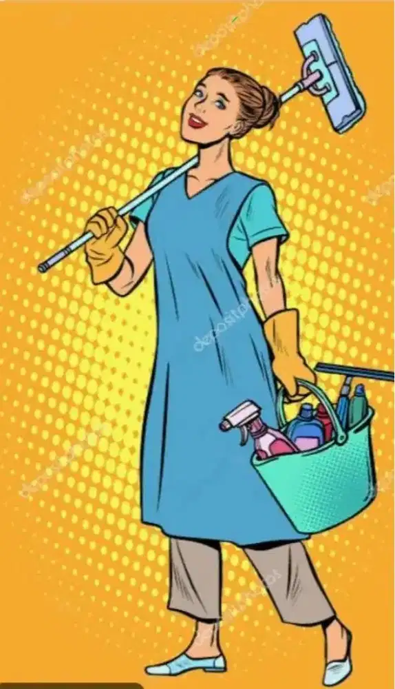 Di cari asisten rumah tangga nginep..