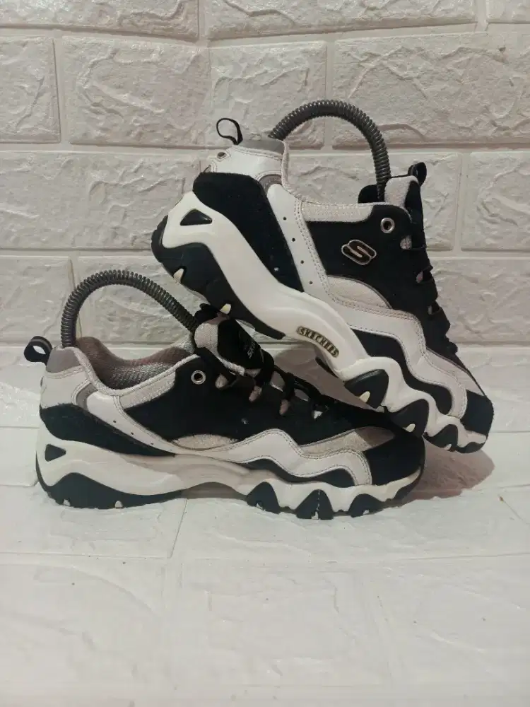 Skechers D'lites 2 black white