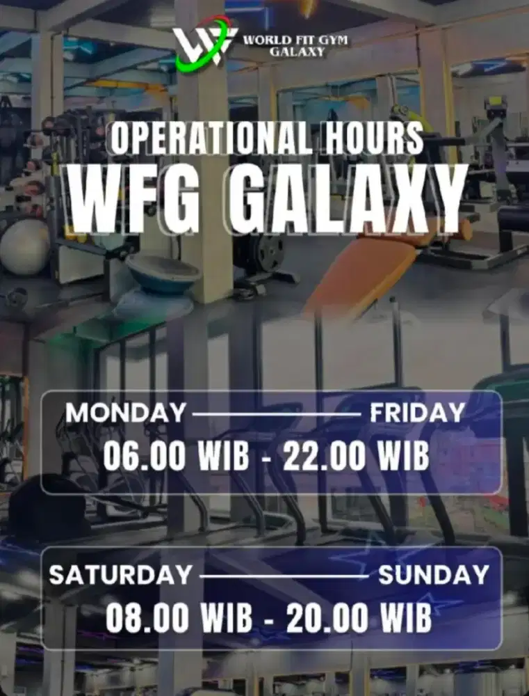 Get Special Gift VOUCHER FREE TRIAL 1x Nge - Gym!