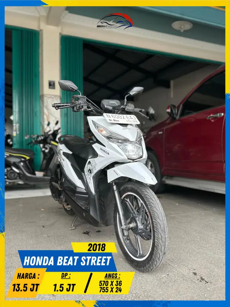 HONDA BEAT STREET 2018 NDANG SATSET MASZEHH HIKMAH MOTOR KEPUH MALANG