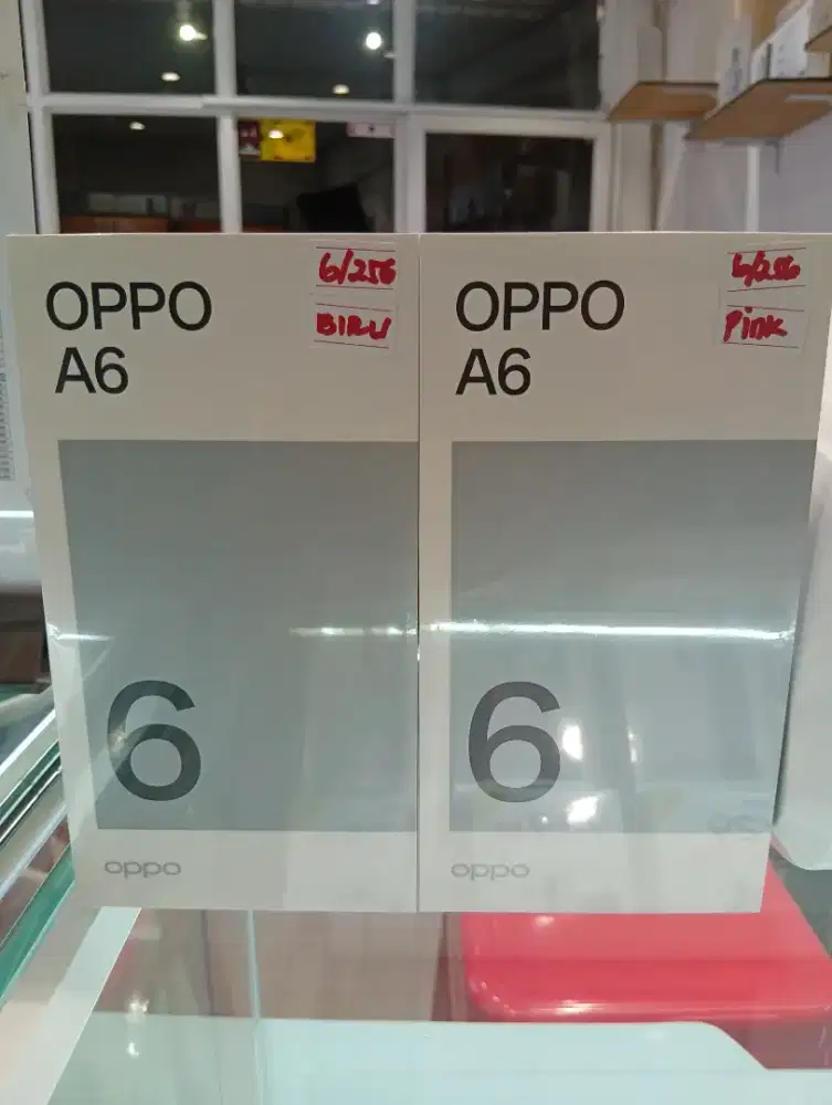 OPPO A6 RAM 6GB ROM 256GB,BATREI 7000mAh,45W SUPERVOOC