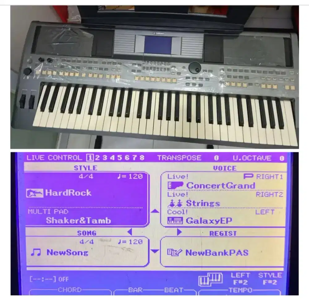 Yamaha psr s670