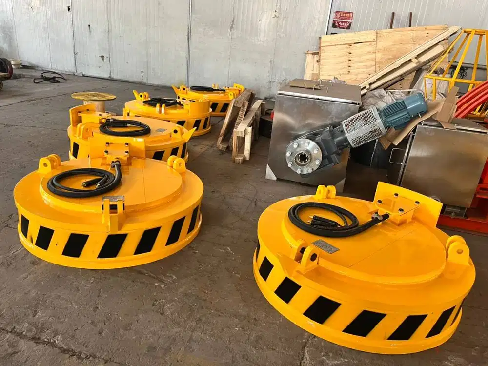 OVERBAND MAGNETIC SEPARATOR MASUSSKITA - Solusi Anti-Downtime Industri