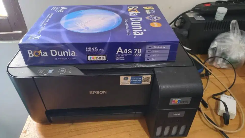 Dijual cepat printer epson L3210 kondisi dan fungsi normal tinta penuh