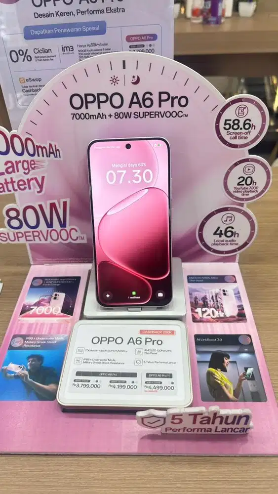 CICILAN OPPO A6 PRO DENGAN HOMECREDIT