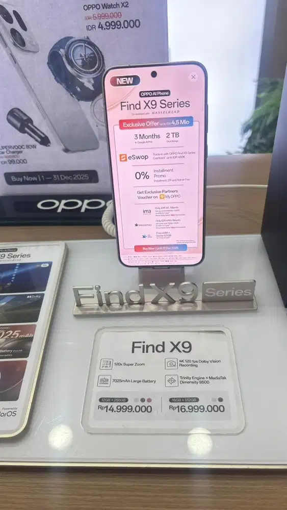 CICILAN FIND X9 HOMECREDIT AJA