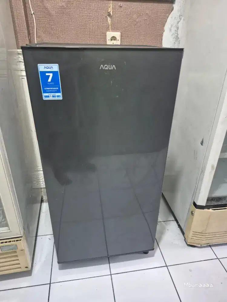 Kulkas Aqua 1 pintu aqr D 181 orisinil segel siap pakai