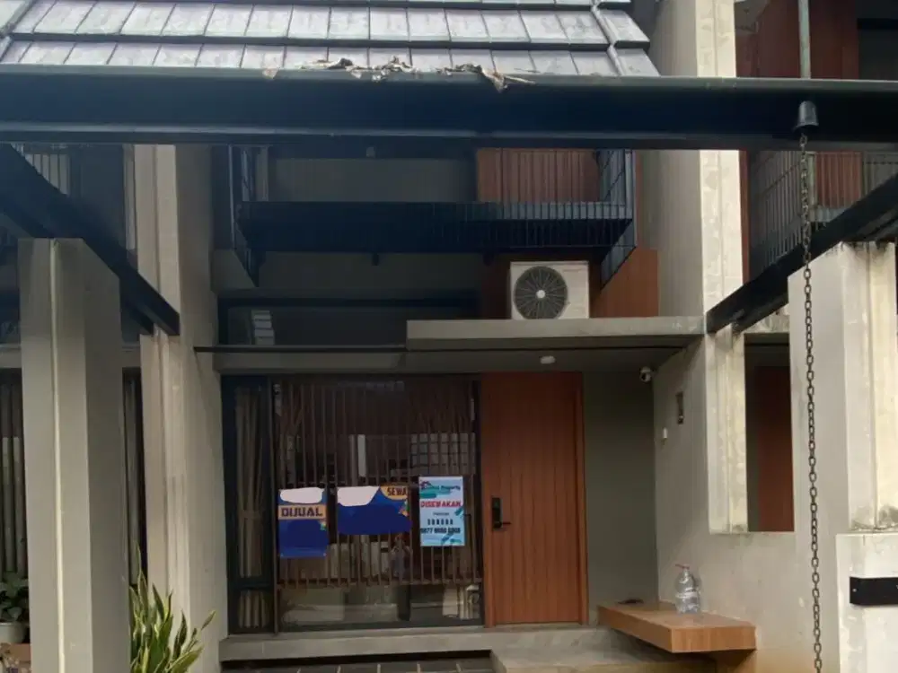Disewakan Murah! Rumah Fleekhauz Full Furnished di Kawasan Strategis Pusat Kota BSD