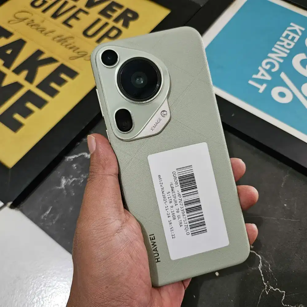 HUAWEI PURA70 ULTRA RAM 16/1TB RESMI NO MINUS