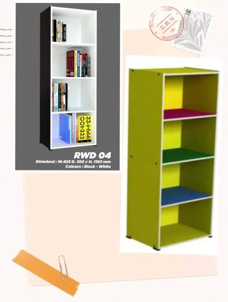 Rak Serba Guna B-Stylish RWD-04