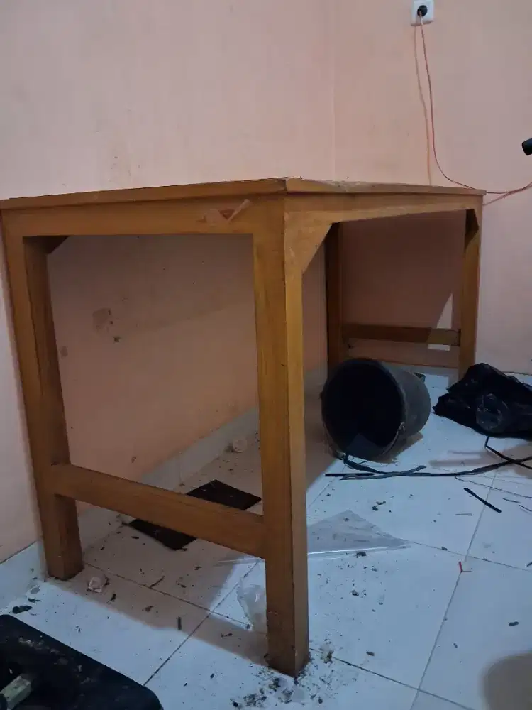 Meja Kayu Multipleks 60x180