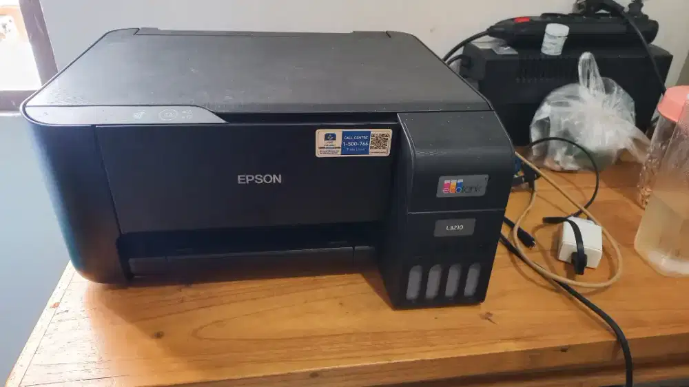 Dijual cepat printer epson L3210 kondisi dan fungsi normal