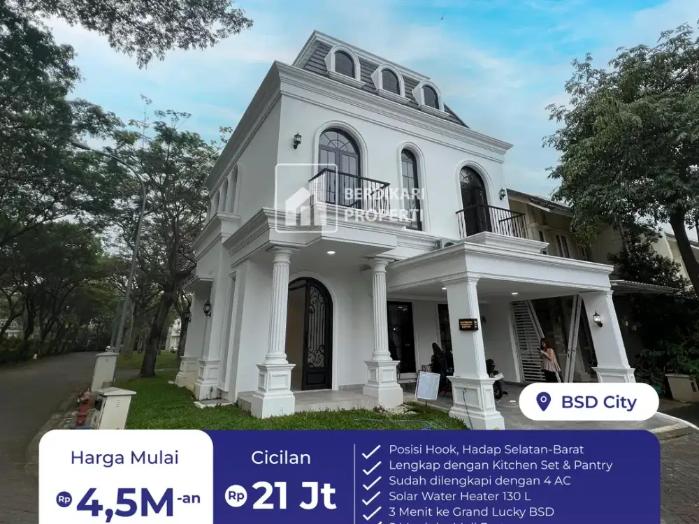 TURUN HARGA RUMAH BRAND NEW VANYA PARK BSD