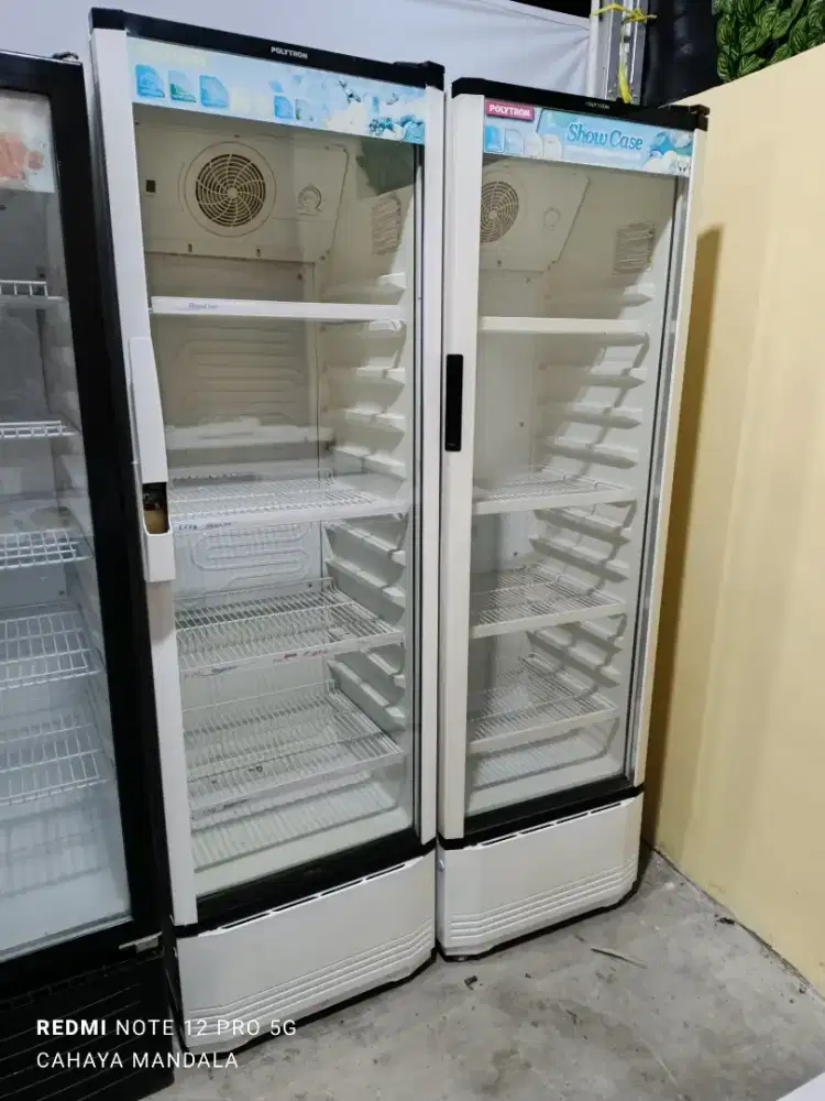 Polytron show case second jumbo 5 tahap 280 liter ori mulus