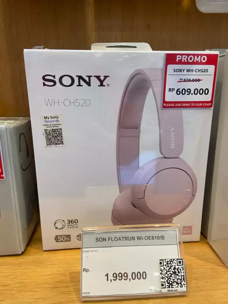 PROMO CICILAN BUNGA 0% SONY WH-CH520