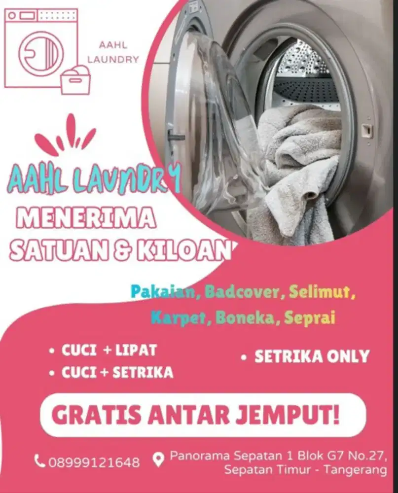 LAUNDRY PAKAIAN,BADCOVER,KARPET