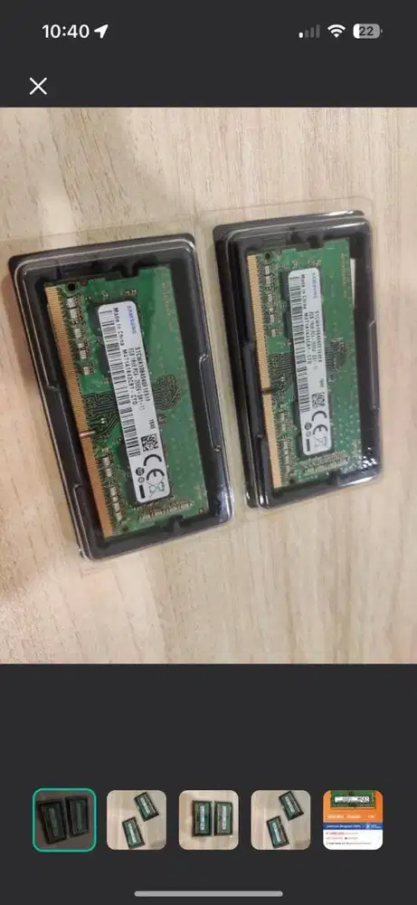 Ram laptop samsung ddr4 8gb sodimm 2666mhz