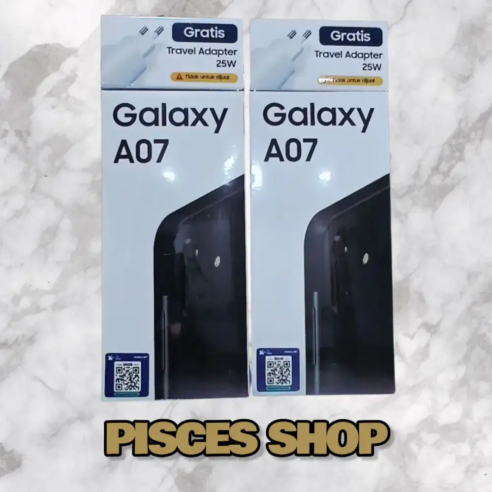 SAMSUNG GALAXY A07 RAM 4/128 NEW Segel Garansi Resmi 1 Tahun