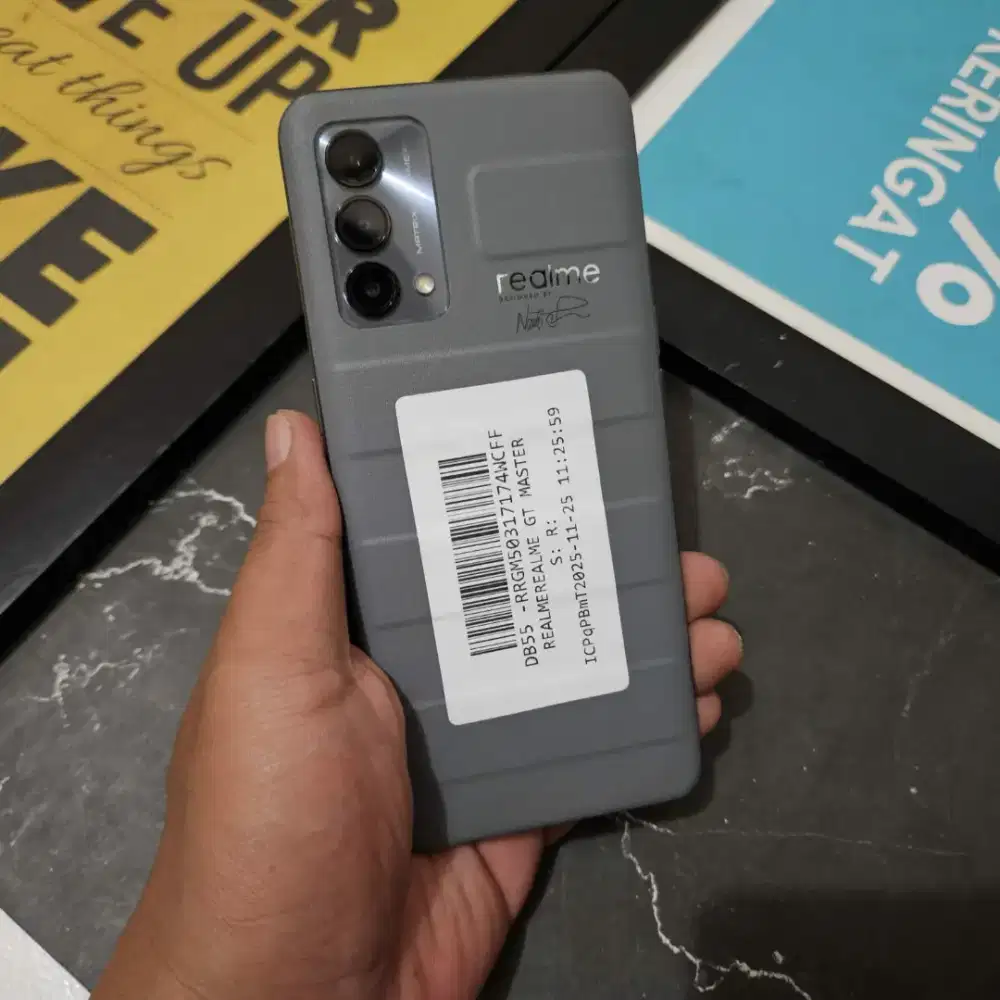 REALME GT MASTER 5G RAM 8/128 GB RESMI NO MINUS