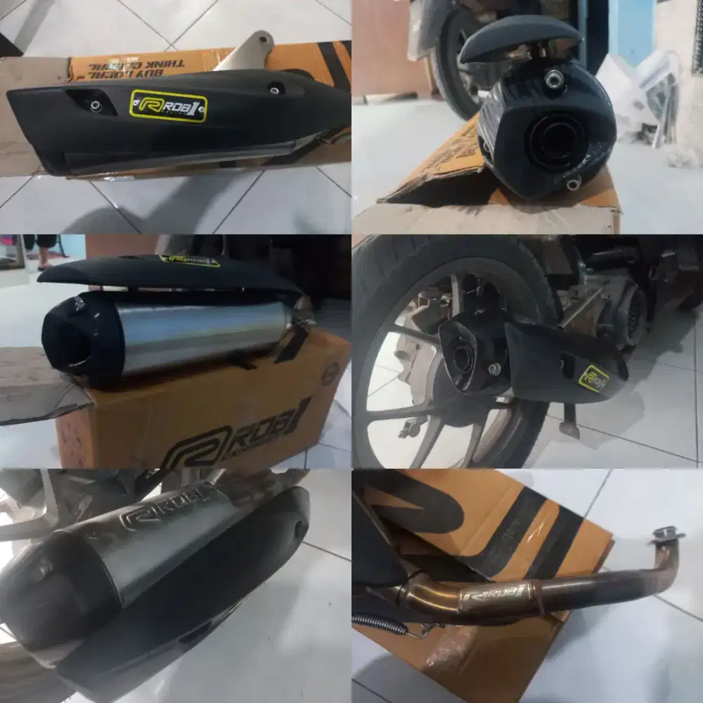 Knalpot ROB1 BeAT Deluxe