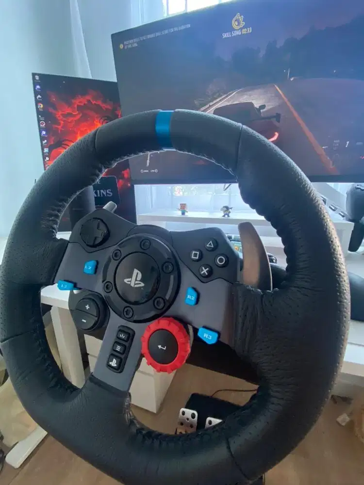 Steering Wheel Logitech G29 + Shiftter Logitech