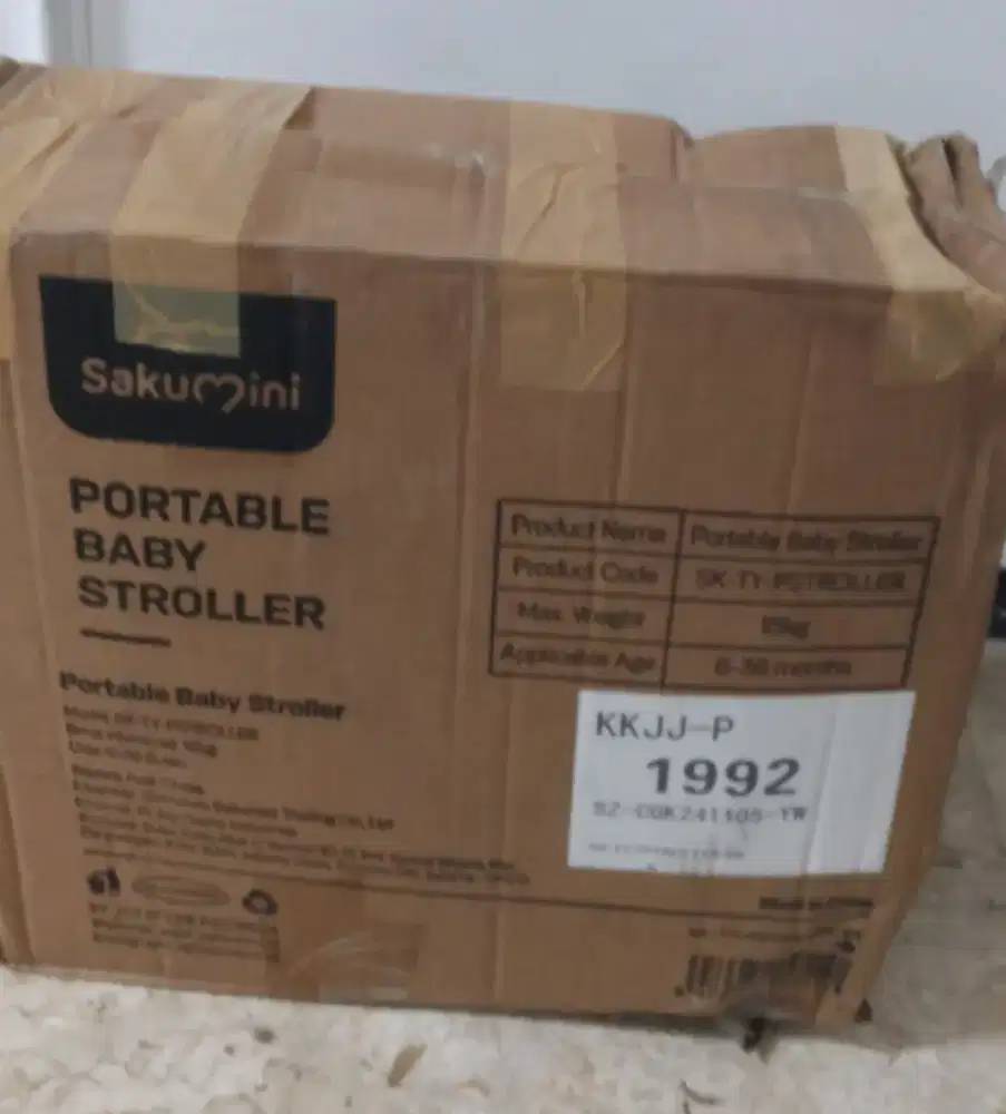 Stroller portable baby