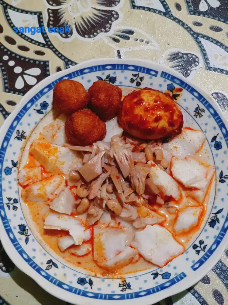 jual ketupat tumis mageli rasanya enak