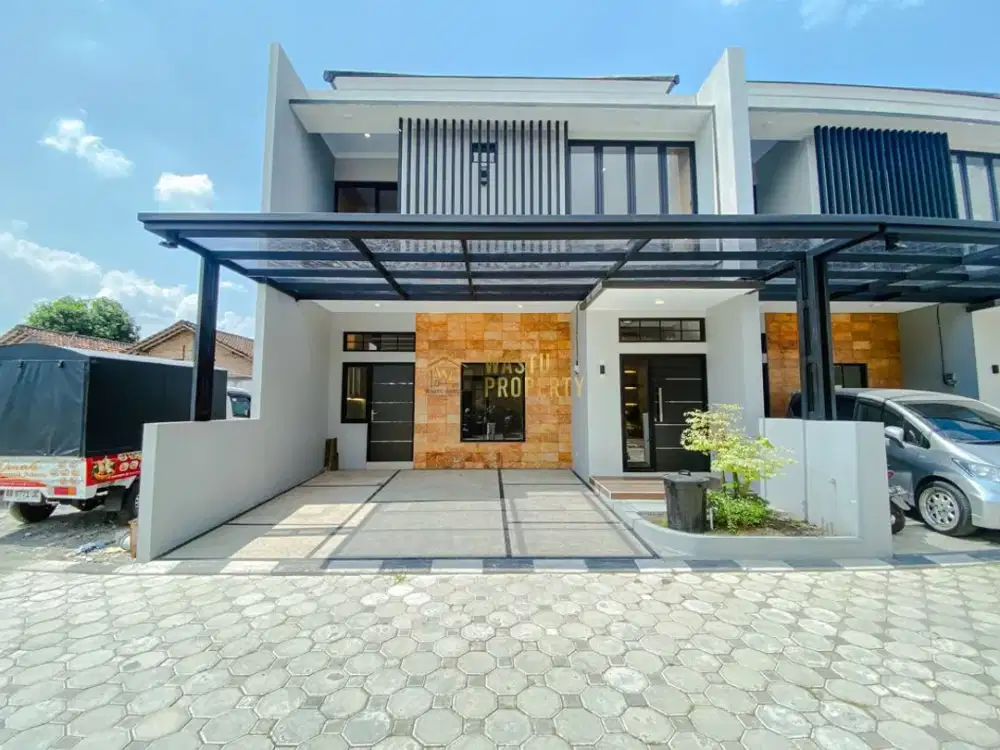 RUMAH FULL FURNISHED DALAM CLUSTER, AKSES MUDAH DI PURWOMARTANI