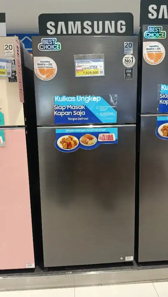 SAMSUNG REFRIGERATOR 2 DOOR BISA CICILAN PAKAI HOMECREDIT